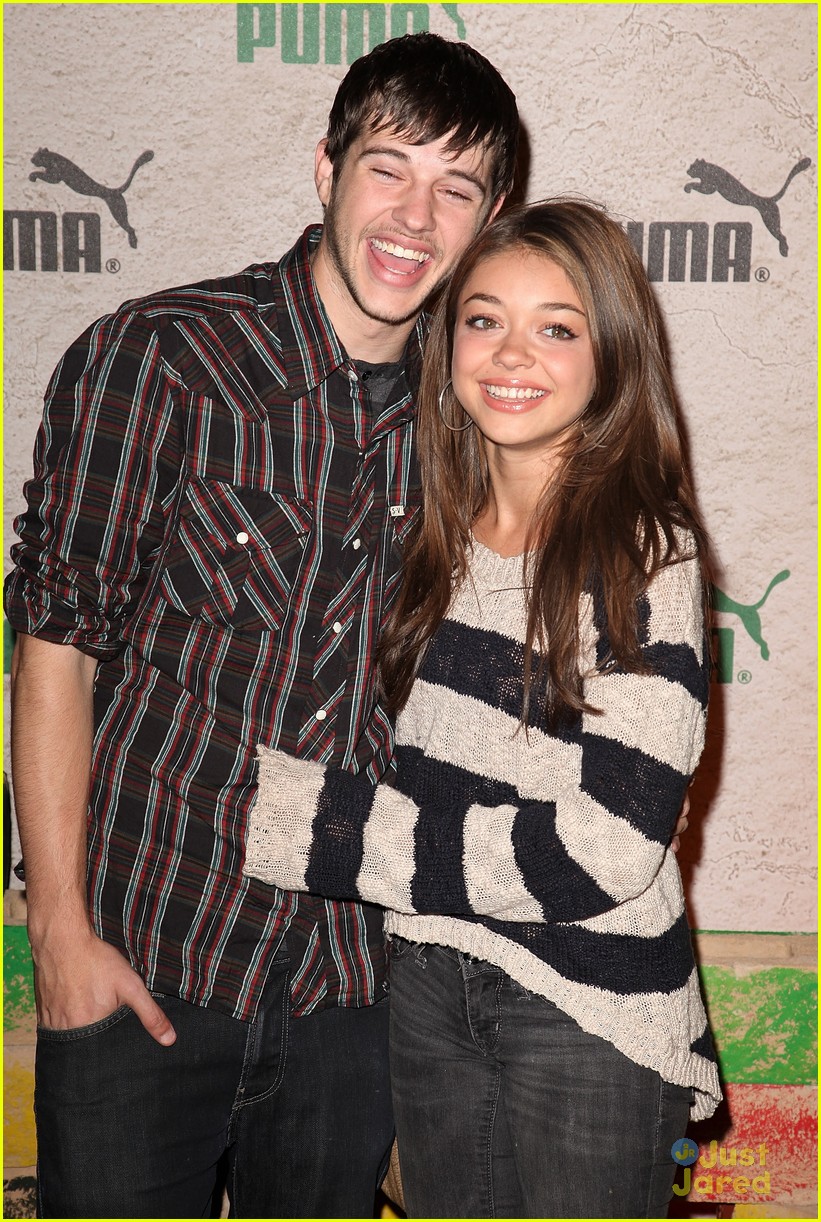 Full Sized Photo Of Sarah Hyland Matt Prokop Puma Saints 11 Sarah