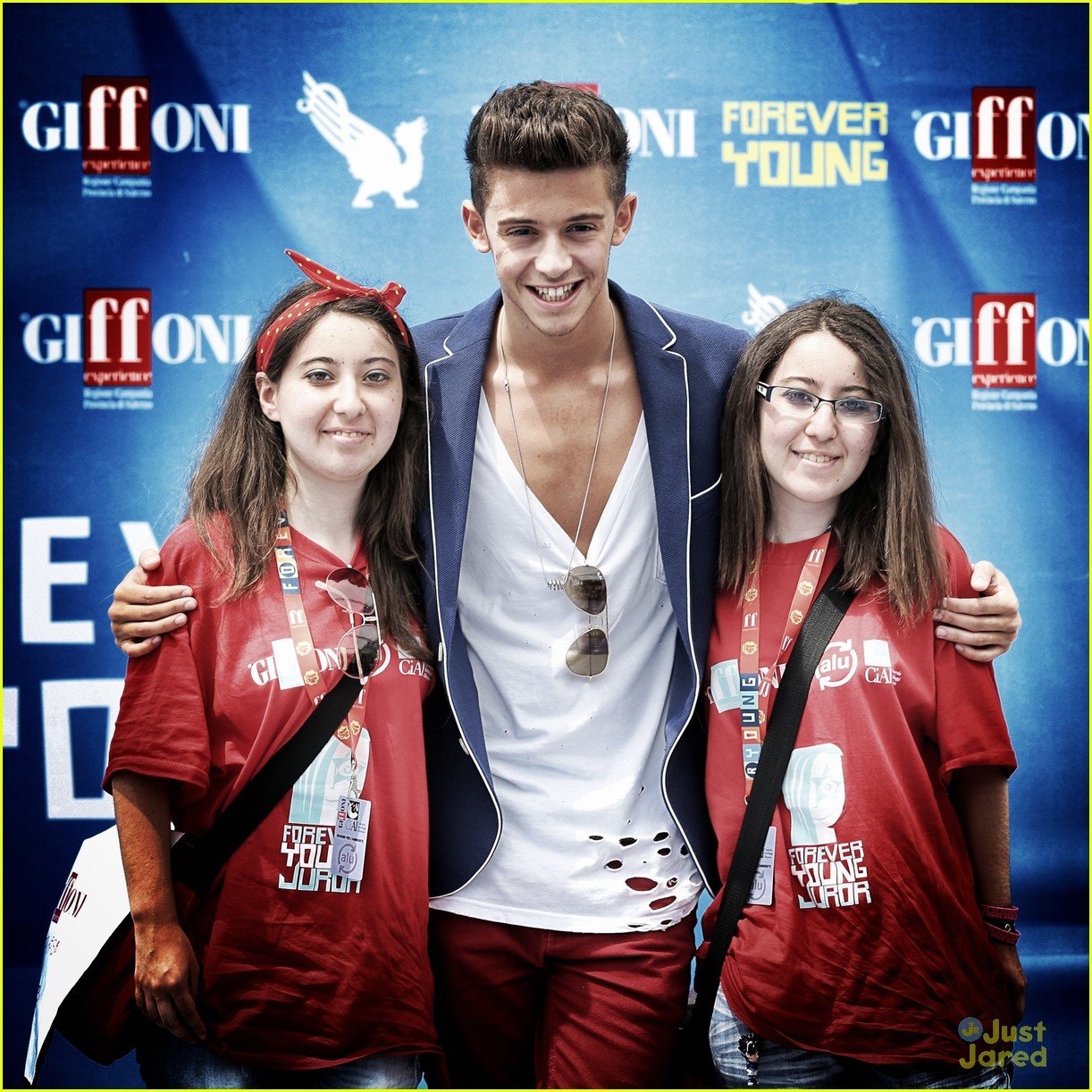 Ruggero Pasquarelli Violetta Presentation At Giffoni Film Festival