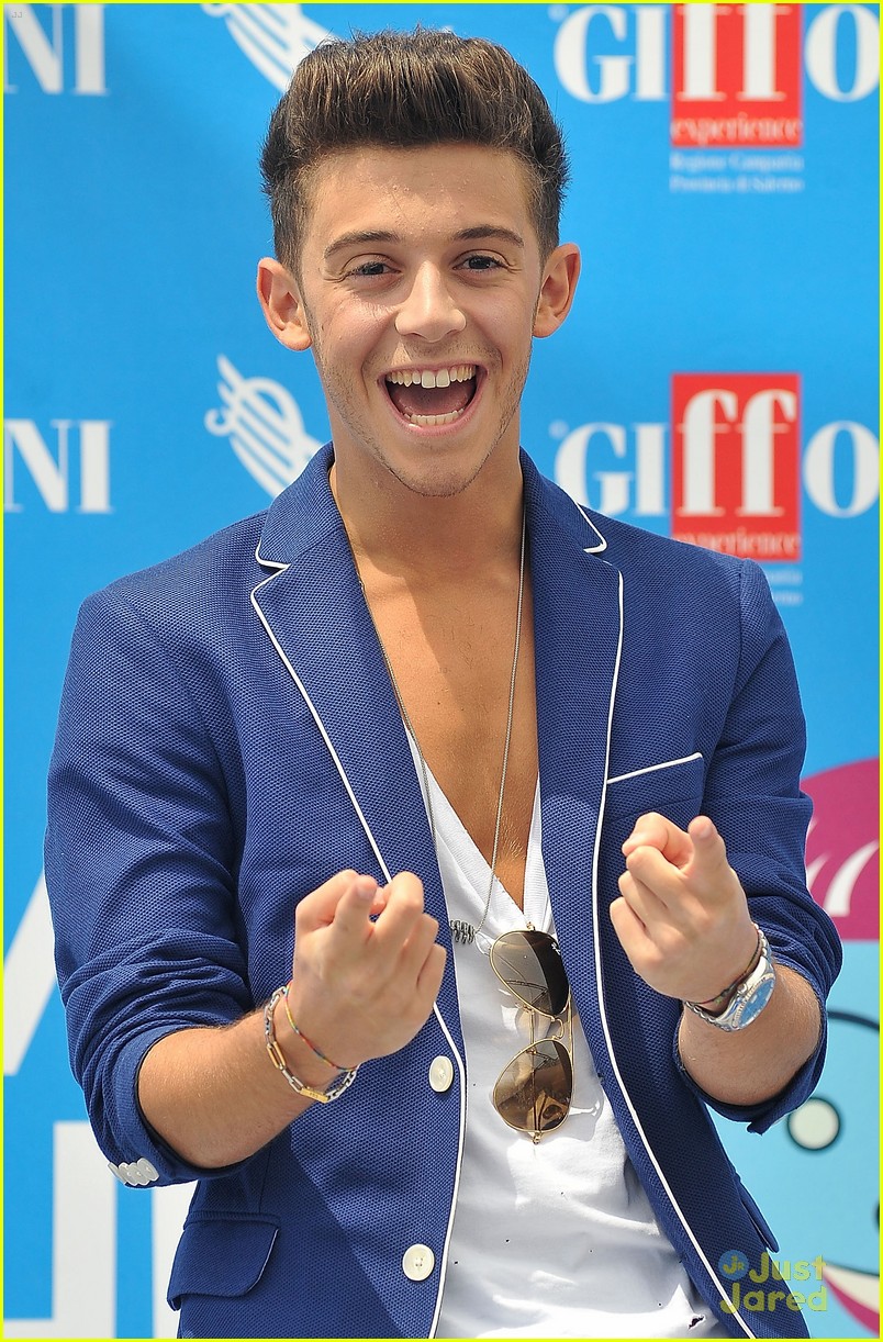 Ruggero Pasquarelli Violetta Presentation At Giffoni Film Festival Photo