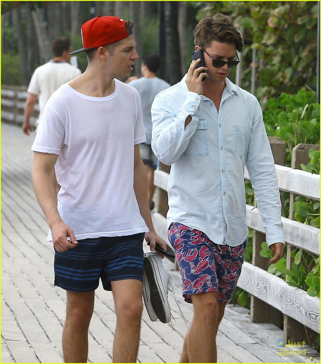 Patrick Schwarzenegger Shirtless In Miami Photo Photo