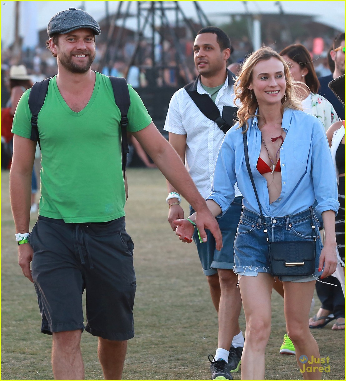 Nina Dobrev Takes On Coachella 2015 With Joshua Jackson Diane Kruger