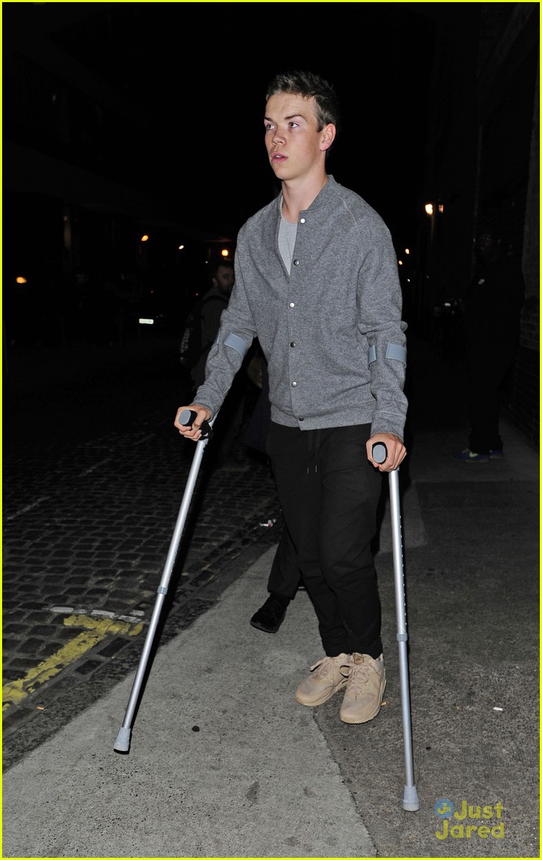 Will Poulter Has Cripple Swag While Out In London Photo