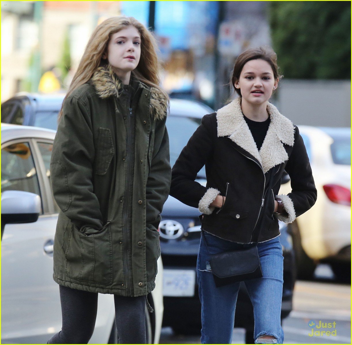 Full Sized Photo Of Ciara Bravo Elena Reunite Vancouver Second Chance Filming Break Ciara