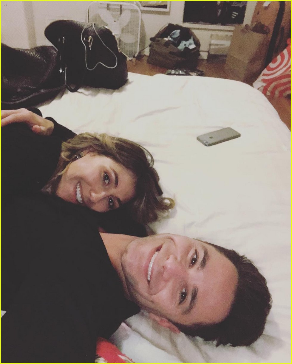 Full Sized Photo Of Emma Slater Supports Boyfriend Sasha Farber Dwts