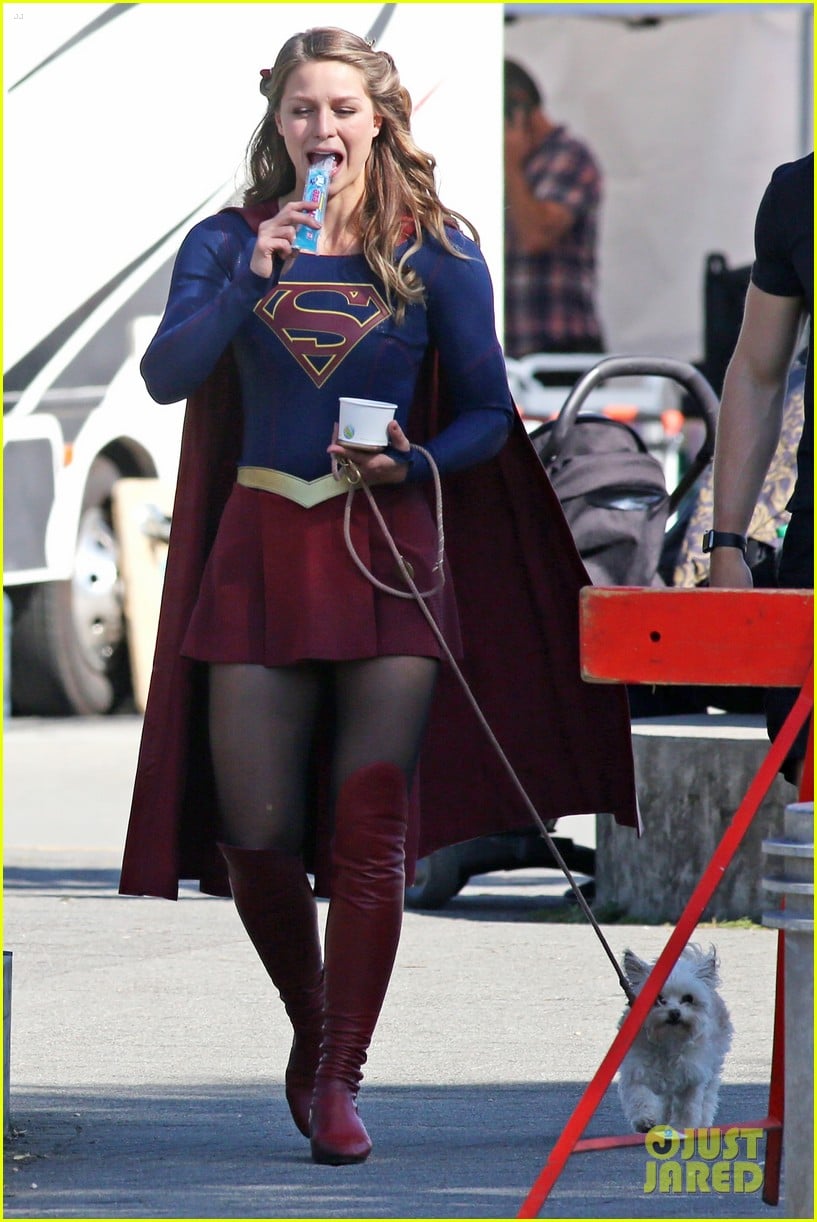 Melissa Benoist Films First Scenes With Lynda Carter On Supergirl