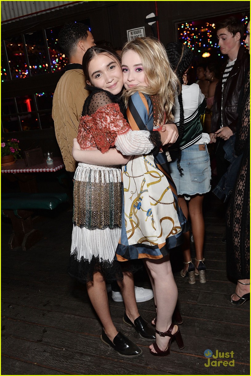 Full Sized Photo Of Rowan Blanchard Sabrina Carpenter Teen Vogue Yh