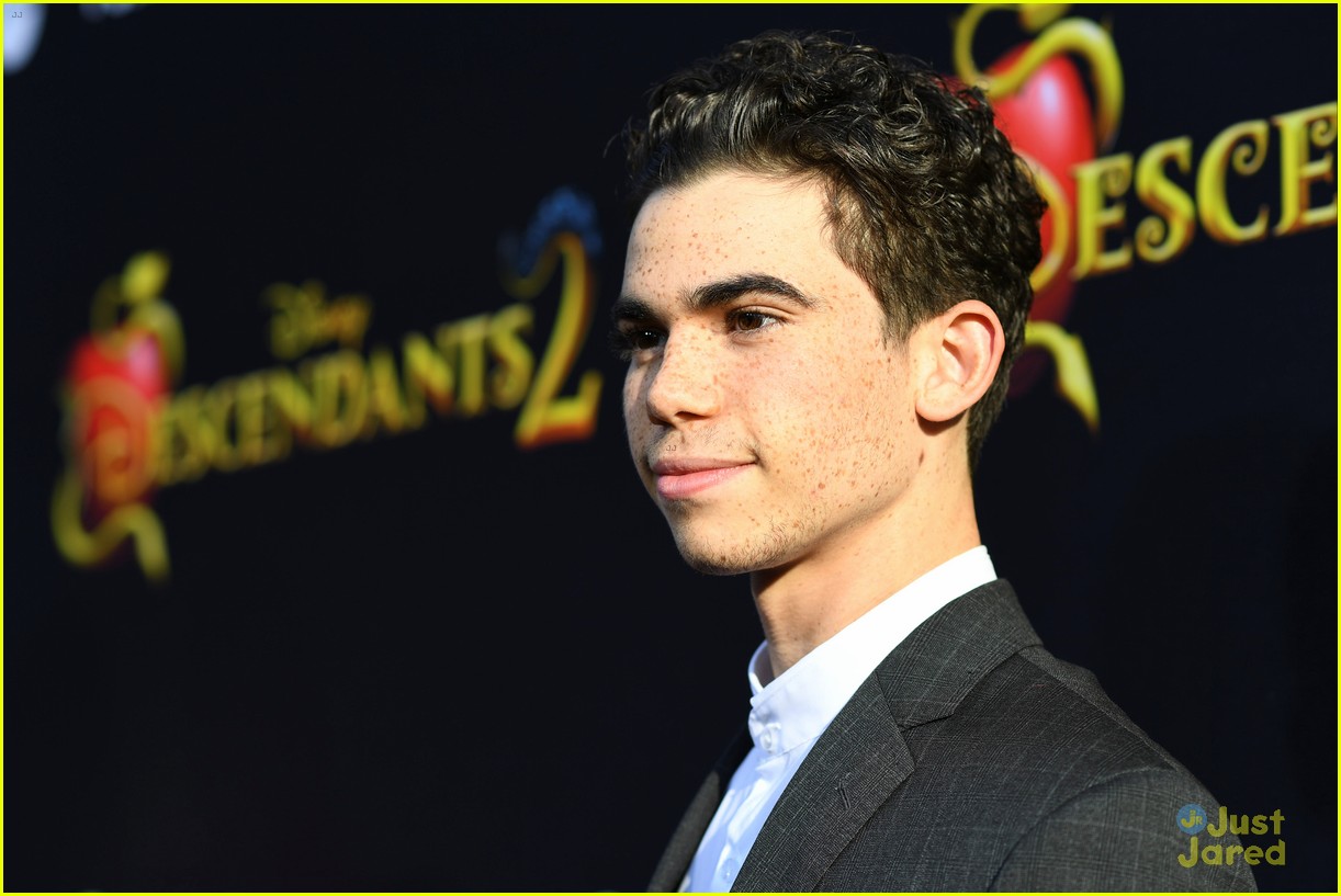 Cameron Boyce Booboo Stewart Mitchell Hope Suit Up For D Premiere Photo