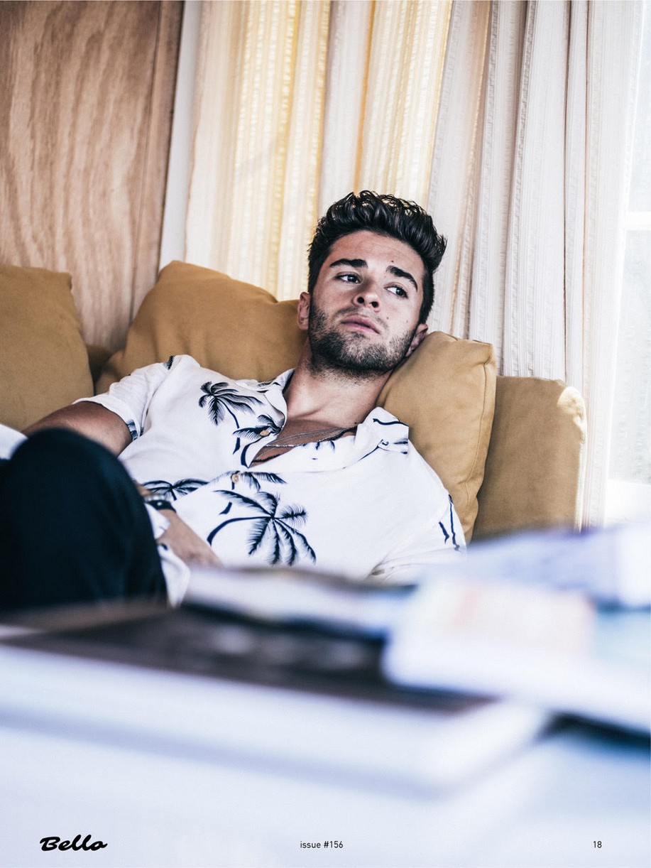 Full Sized Photo Of Jake Miller Bello Shirtless Cover Am Album Title Jake Miller Tells The