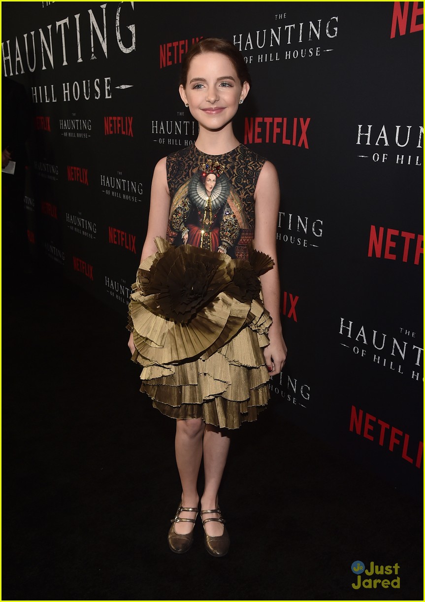 Full Sized Photo Of Mckenna Grace Haunting Hill Premiere Mckenna