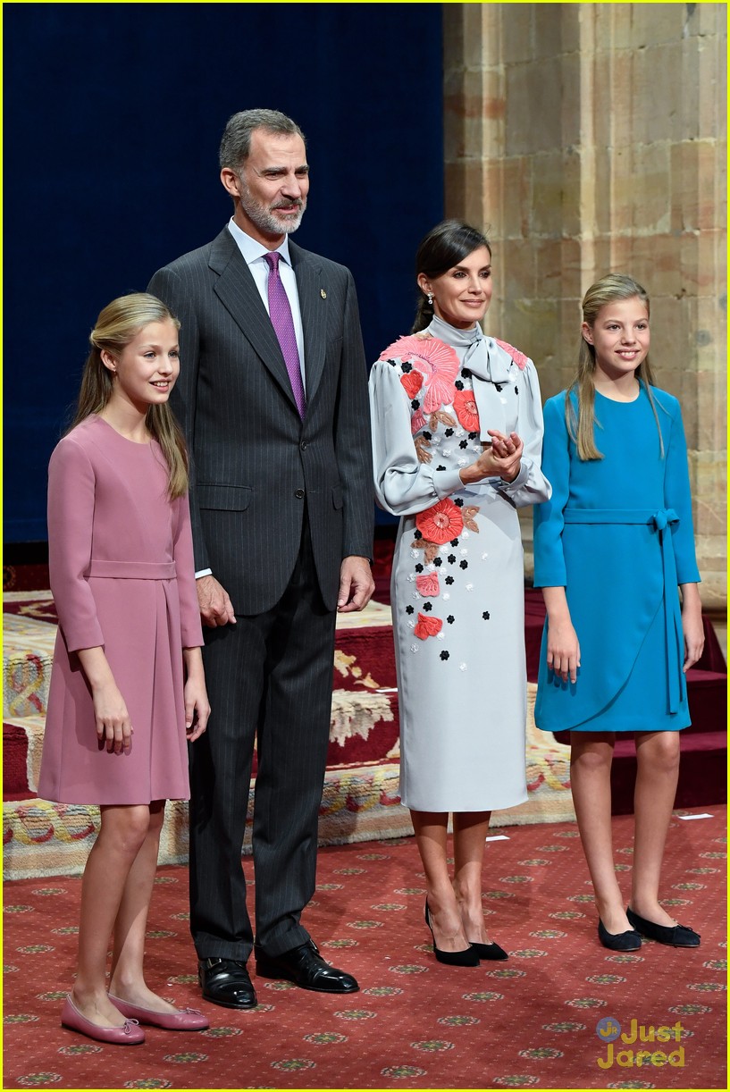 Princess Leonor Of Spain Congratulates Honorees At Princess Of Asturias Awards Photo