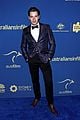 dominic sherwood ruby rose suit up for australians in film awards 01