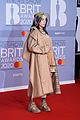 billie eilish matches her nails to her burberry outfit at brit awards 2020 14