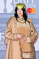 billie eilish matches her nails to her burberry outfit at brit awards 2020 19