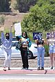 victoria justice sister madison join protests in los angeles 04