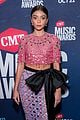 sarah hyland says to vote on cmt awards 2020 red carpet 08