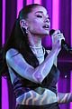 newleywed ariana grande performs save your tears with the weeknd at iheartradio awards 02