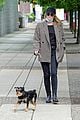 lili reinhart takes pup milo for a walk as riverdale wraps filming 05