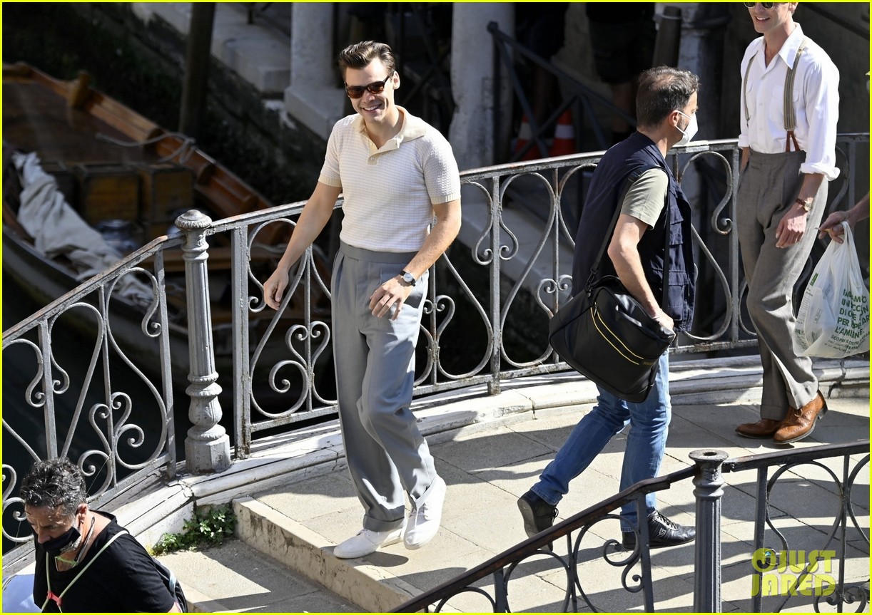 Full Sized Photo Of Harry Styles Films My Policeman In Venice