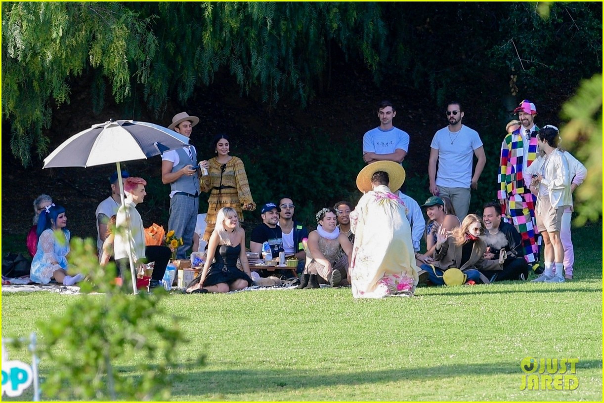 vanessa hudgens gg magree costume party in the park 30