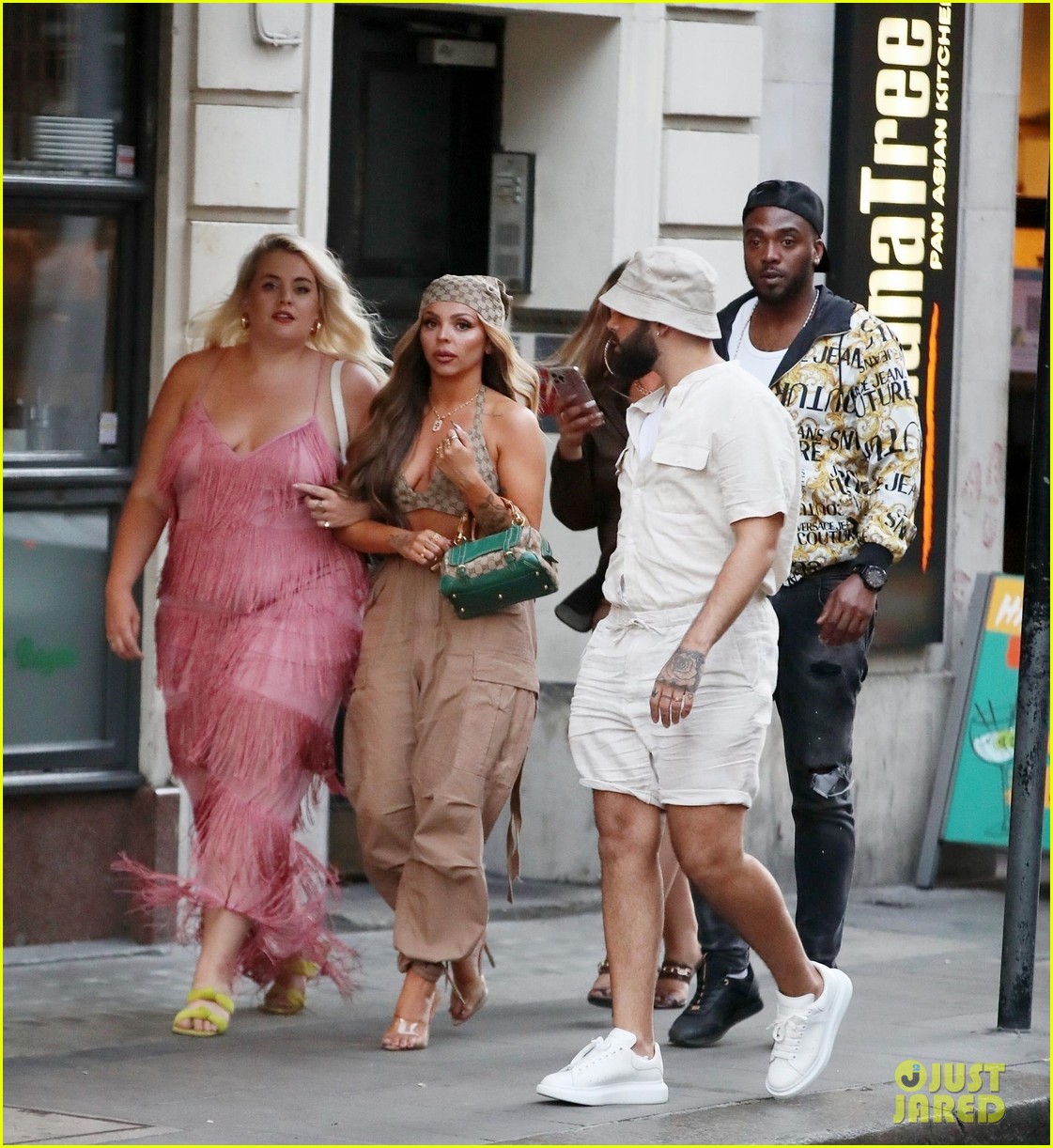 jesy nelson steps out with friends to celebrate her 30th birthday 01
