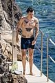 harry styles showers shirtless in italy 03