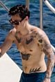harry styles showers shirtless in italy 04