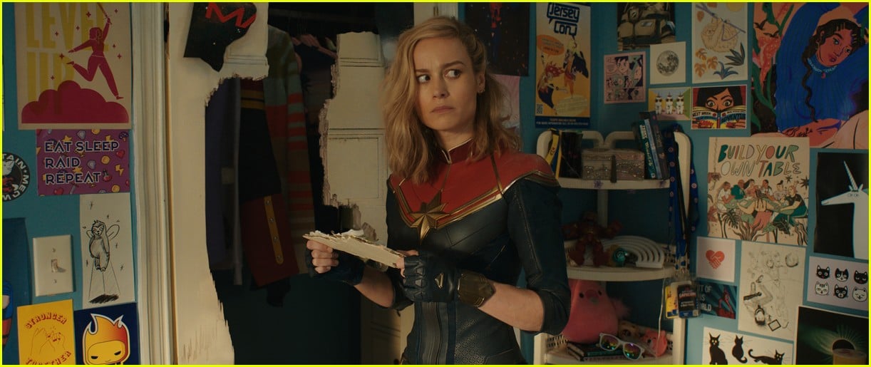 Iman Vellani Brie Larson Swap Places In First The Marvels Teaser