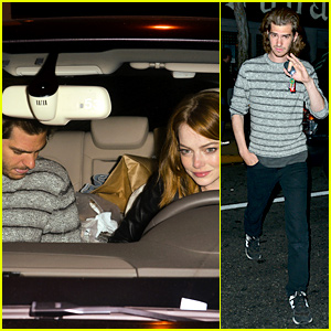Emma Stone Dresses Down for Date Night with Andrew Garfield!