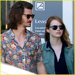 Emma Stone & Andrew Garfield Grab Lunch Together in Los Angeles
