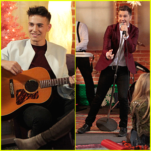 Andy Grammer & Jacob Whitesides Kick Off The Holidays On Radio Disney's Family Holiday Special