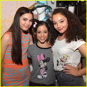 Jenna Ortega, Landry Bender & Kayla Maisonet Step Out For Destination Disney Style Launch