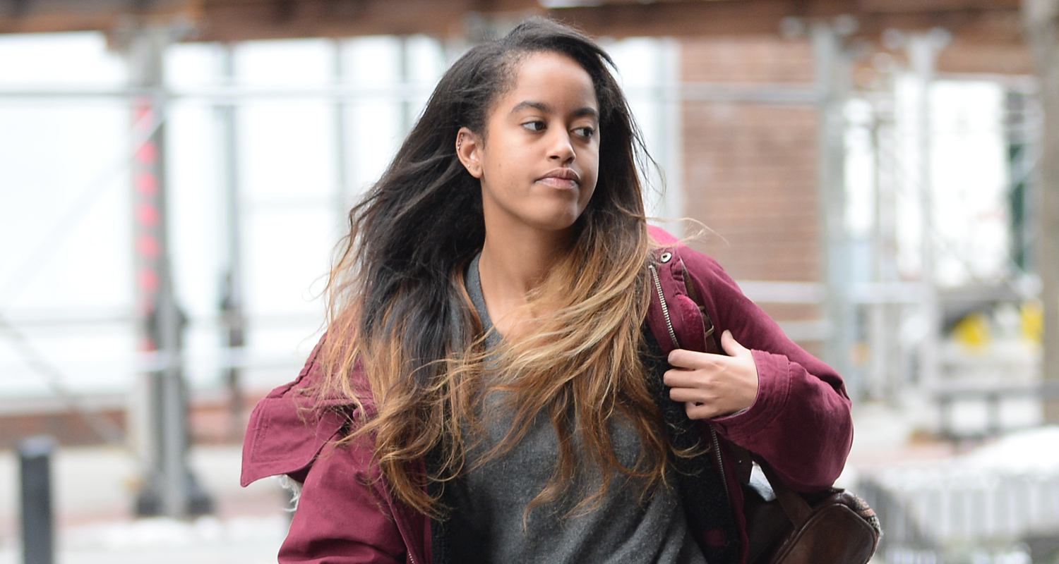 Malia Obama Shows Off Her Winter Style At Her Internship Malia Obama