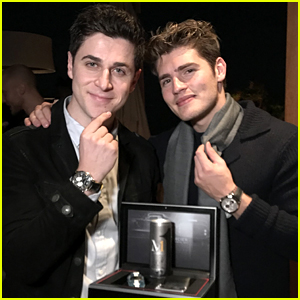 David Henrie Launches New M1 Energy Drink with Gregg Sulkin in LA