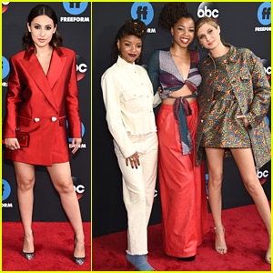 'Grown-ish' Cast Hits Up Freeform Upfronts 2018 Together
