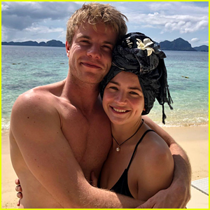 Britt Robertson Travels to the Philippines for Christmas with Graham Rogers!