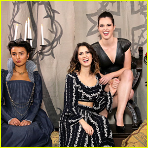 Laura & Vanessa Marano Become Royalty at 'Mary Queen of Scots' Event