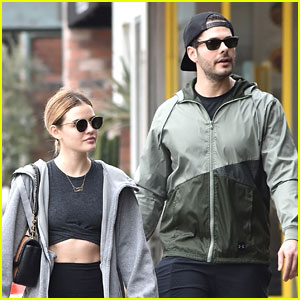 Lucy Hale Reunites With 'Life Sentence' Co-Star Jayson Blair For Weekend Workout!