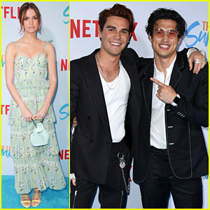KJ Apa Gets Support From 'Riverdale' Co-Star Charles Melton at 'The Last Summer' Premiere!
