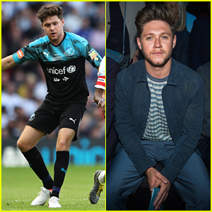 Niall Horan Hits The Field For Charity Soccer Match