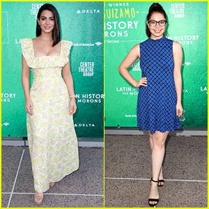 Emeraude Toubia & Auli'i Cravalho Step Out For 'Latin History of Morons' Opening Night