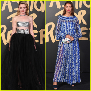 Kathryn Newton & Iris Law Show Their Style at Fashion For Relief 2019