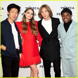 Kristine Froseth & Charlie Plummer Step Out for 'Looking for Alaska' NYC Screening!