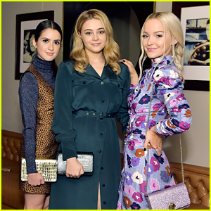Dove Cameron, Josephine Langford & Laura Marano Glam Up For InStyle & Kate Spade New York Dinner in LA
