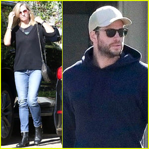 Liam Hemsworth Spends Some More Quality Time With His Mom