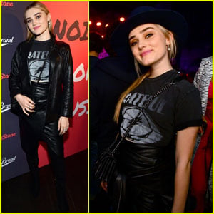 Meg Donnelly Kicks Off Grammy Weekend With Lucky Brand!