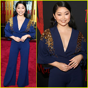 Lana Condor Gets Glam For 'Mulan' Premiere in LA