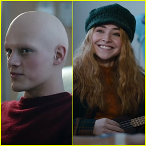 Fin Argus Shows Off Bald Head In New 'Clouds' Trailer With Sabrina Carpenter