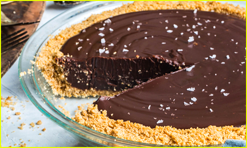 Eitan Bernath's Chocolate Ganache Pie