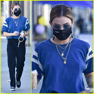 Lucy Hale Runs Errands Around Town After Being Spotted With Skeet Ulrich