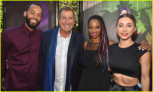 Monique Coleman & husband at Descendants Premiere